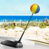 HappyBalls Summer Fun Beach Ball Car Antenna Topper/Auto Mirror Dangler/Dashboard