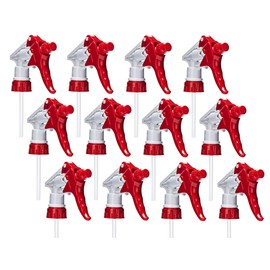 ljdeals 12 Pack Heavy-Duty Trigger Sprayer Replacement Nozzles, Leak-Free, Chemical Resistant, Comfortable Grip, Fit 28-400 16oz/32oz Bottles, Multi-Purpose Tool for Cleaning, Gardening and more…