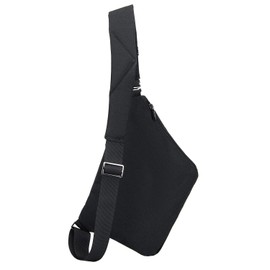 XSY Men's Shoulder Bag Women's Neck Bag Sports Shoulder Bag Travel Chest Bag Waterproof Black Grey Green, black