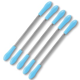 5x Epistick - Gesichtshaar-Epilierer für schnelle und manuelle Haarentfernung - Epilator-Stick in Blau