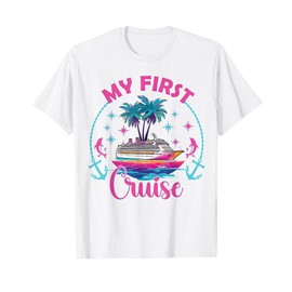 My First Cruise Matching Family Cruise Ship Primer T-Shirt