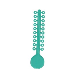 American Orthodontics Ligatures 20 Stick Light Blue | 50 Sticks/1,000 Per | Made in the USA | Hypo-Allergenic, Non-Latex, Medical Grade Polyurethane Elastic Bands | .045 Inner / .115 Outer Diameter