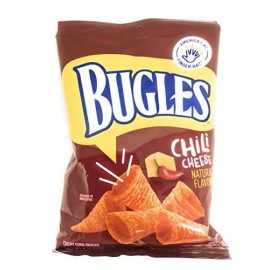 Bugles Chili Cheese Corn Snacks, 3 oz. (Pack of 6)