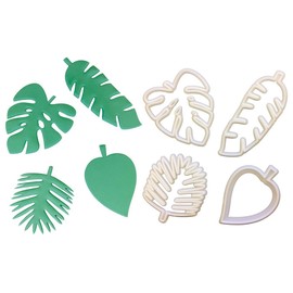 FMM Totally Tropical Foliage Cutters - 4 set