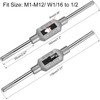 TA-VIGOR Adjustable Tap Wrench Handle, for Metric M1-M12 W1/16-1/2 Taps,
