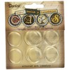 Clear Epoxy Domes 1" 12/Pkg-Round