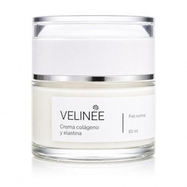 Reparador Facial de Colágeno y Elastina, con Vitamina E y Protector Solar FPS15, 60 ml de Velinee con COLÁGENO HIDROLIZADO: Ayuda a mejorar la firmeza
