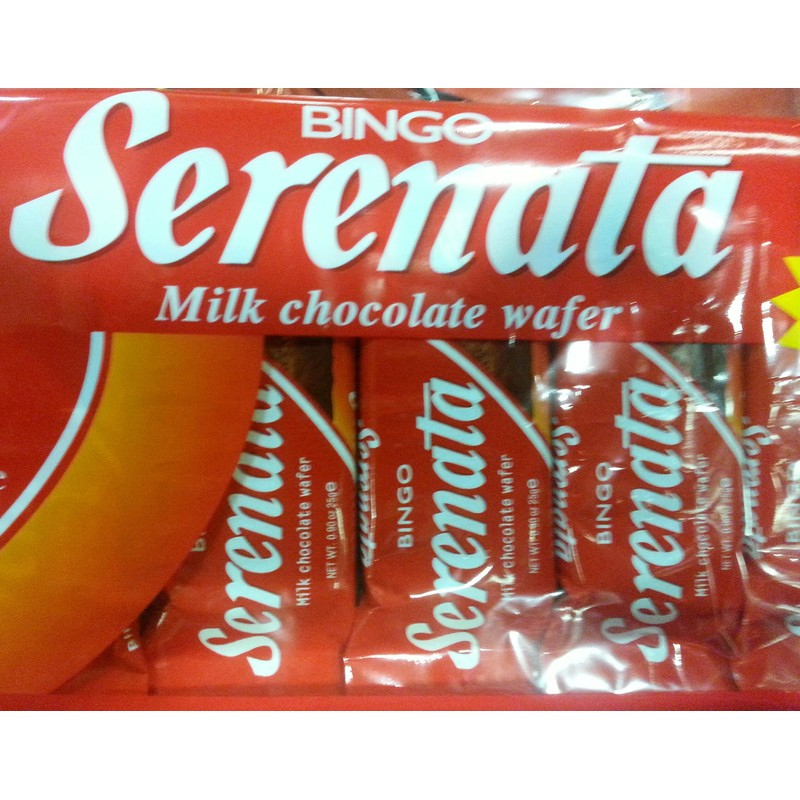 Serenata Milk Chocolate Wafer By Bingo (3 Pack)