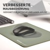 Fellowes Breyta Extra Großes Ergonomisches Mauspad Salbeigrün – rutschfeste Gummibasis,