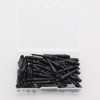 CChiai 50PCS Threaded Plastic Tips 30mm/1.18in Plastic Replacement Shafts for