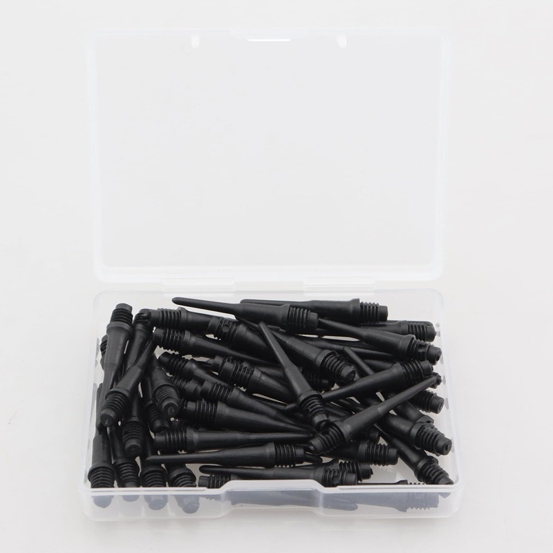 CChiai 50PCS Threaded Plastic Tips 30mm/1.18in Plastic Replacement Shafts for