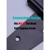 MLHpeak T-Strap Shed Hinge Gate Strap Heavy Duty Hinge Door