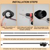 Closet Rods for Hanging Clothes, 16.5 to 79 Inches Adjustable