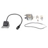 Carburetor Ignition Coil Spark Plug Filter Kit 503281504 Replacement for