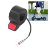 Electric Bike Thumb Throttle ABS Finger Throttle Thumb Accelerator Replacement