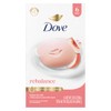 Dove Barra de Belleza Suavizante Melocotón Blanco Leche de Arroz 106 g