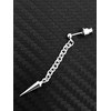 Akusetia Single Ear Earrings, Chain, Simple, Men's, Women's, Chain, Dagger,