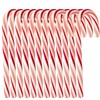 Peppermint Flavored Candy Cane | Red & White Stripes Individually