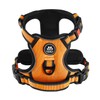 IVY&LANE Throat Friendly Adjustable Dog Harness, Reflective, Breathable, Pull Prevention,