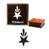 Printtoo Scrap-Booking Star Design Craft Textile Wooden Rubber Stamp Square
