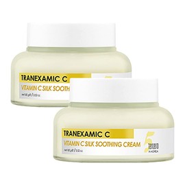 Tenzero Tranexamic Acid Vitamin C Silk Soothing Cream 100g x2 / 텐제로 트라넥삼산 비타민 C 실크 수딩 크림 100g x2개