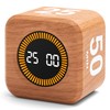 Exlliy Pomodoro Timer 5, 25, 10, 50 Minutes Preset, Desk