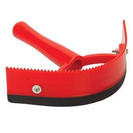 Weaver Leather Sweat Scraper/Coarse Curry Combo Red/Black