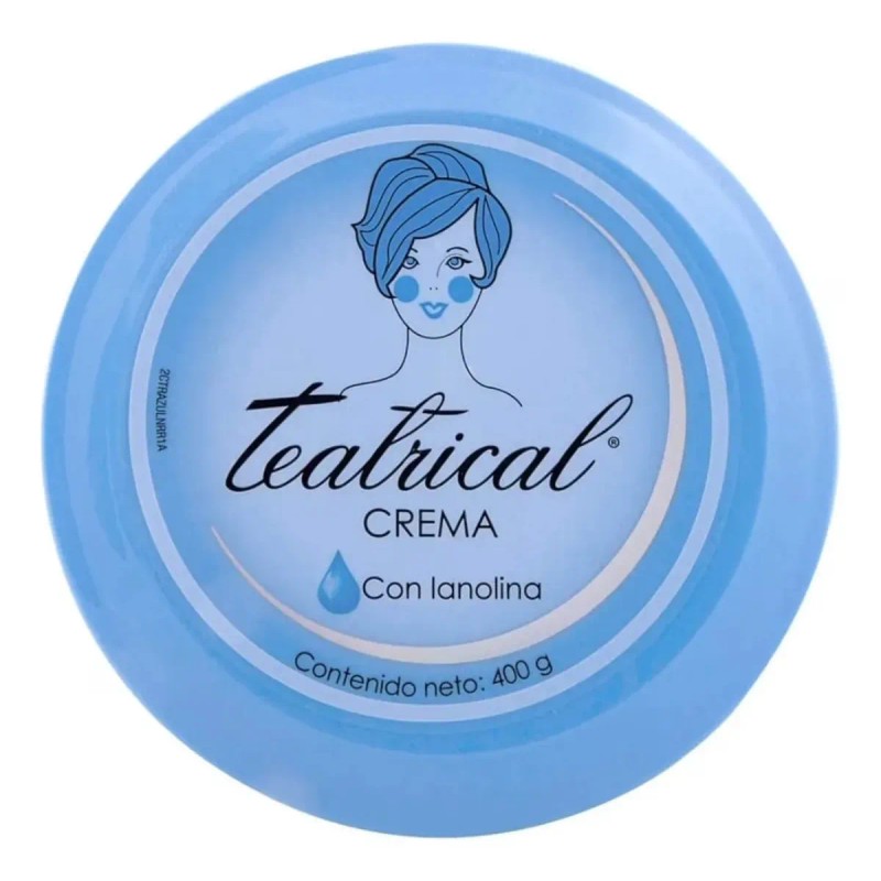 Crema Facial Lanolina 400g Teatrical