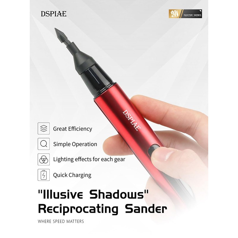 Electric Reciprocating Sander – Precision Multi-Speed Sanding Tool with Fine