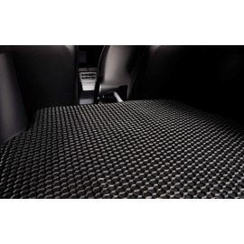TOUGHPRO Cargo/Trunk Mats Accessories for Jeep Grand Cherokee L 3rd Row Up All Weather Heavy Duty (Made in USA) Black Rubber 2021 2022 2023 2024 2025