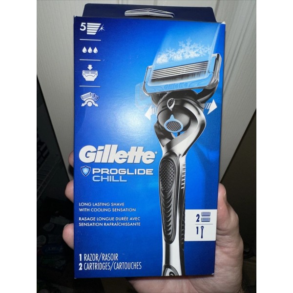 Gillette Set of (2) Gillette ProGlide Chill Men’s 1 Razor