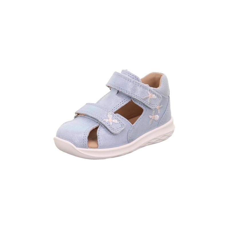 Superfit Girls' Bumblebee Sandal, Light blue 8400