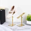 sourcing map Shoe Display Stand 2 Pack Adjustable Height Shoe