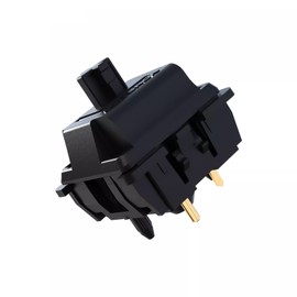 Gateron Oil King V2 Switch for Mechanical Gaming Keyboard,20 mm Black-Plated Spring Compatible 5-Pin 55gf Pre Lubed Linear Switches(Oil King,10Pcs)