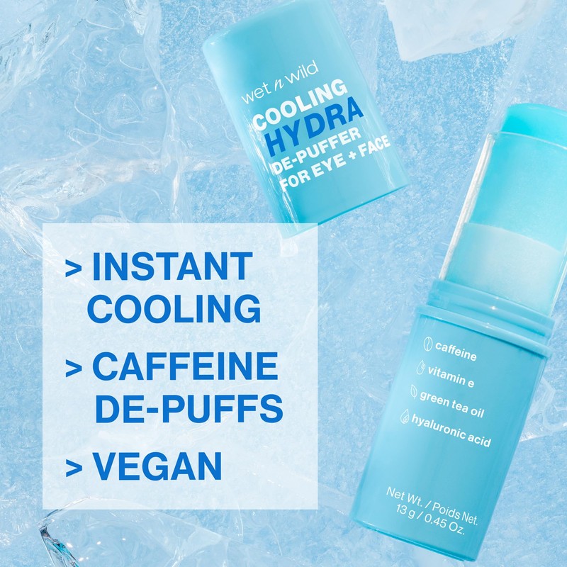 wet n wild Cooling Hydra De-Puffer, Soothing Face Makeup Primer