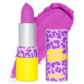 Lime Crime Soft Touch Comfort Matte Lipstick, Stellar Pink (Light Pinky Nude) - Flirty Retro Shades - Full-Coverage Long Lasting, Lip Lining & Soft Formula for All-Day Wear - Talc-Free & Paraben-Free