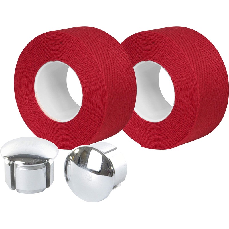 Velox Tressostar 90 Cotton Handlebar Tape, One Size, Flame Red