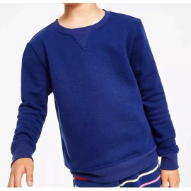 Charter Club Unisex Toddler Kids Crewneck Pajama Top, Medieval Blue, 2T-3T