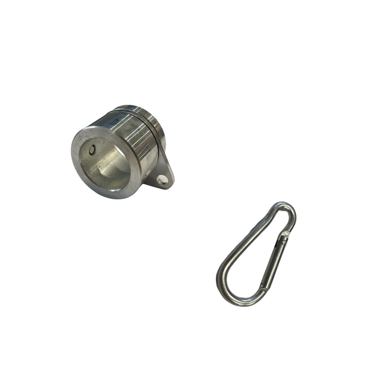 Stormflag 2pcs 2.5 cm Aluminium Flagpole Mounting Rings Set -