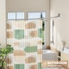 Bonpally Curved Shower Curtain Rod 40-72 Inches Adjustable, Aluminum Shower