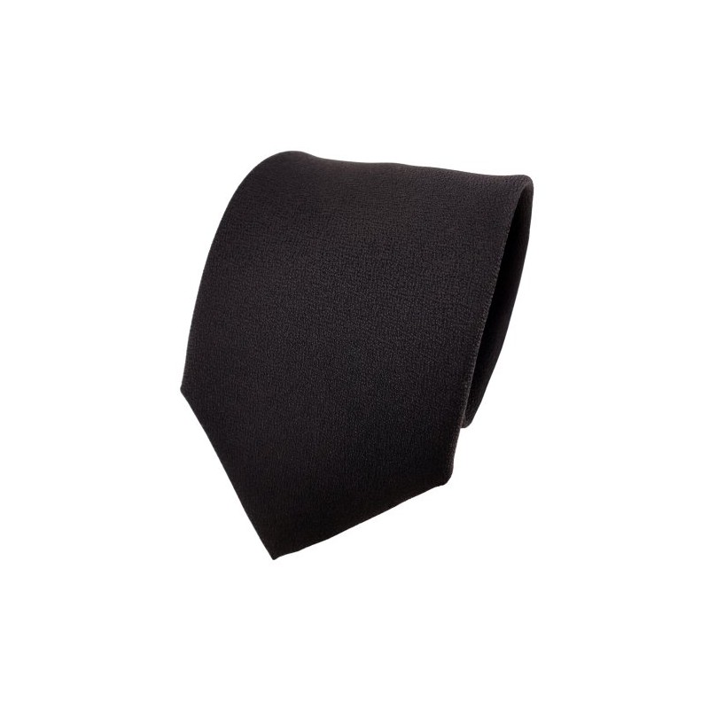 Chic Designer Tie Black Plain Tie Tie Tie, black