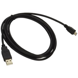 CableWholesale Micro USB 2.0 Cable, Black, Type A Male/Micro-B Male, A Male to Micro B High Speed USB Cable, 6 ft
