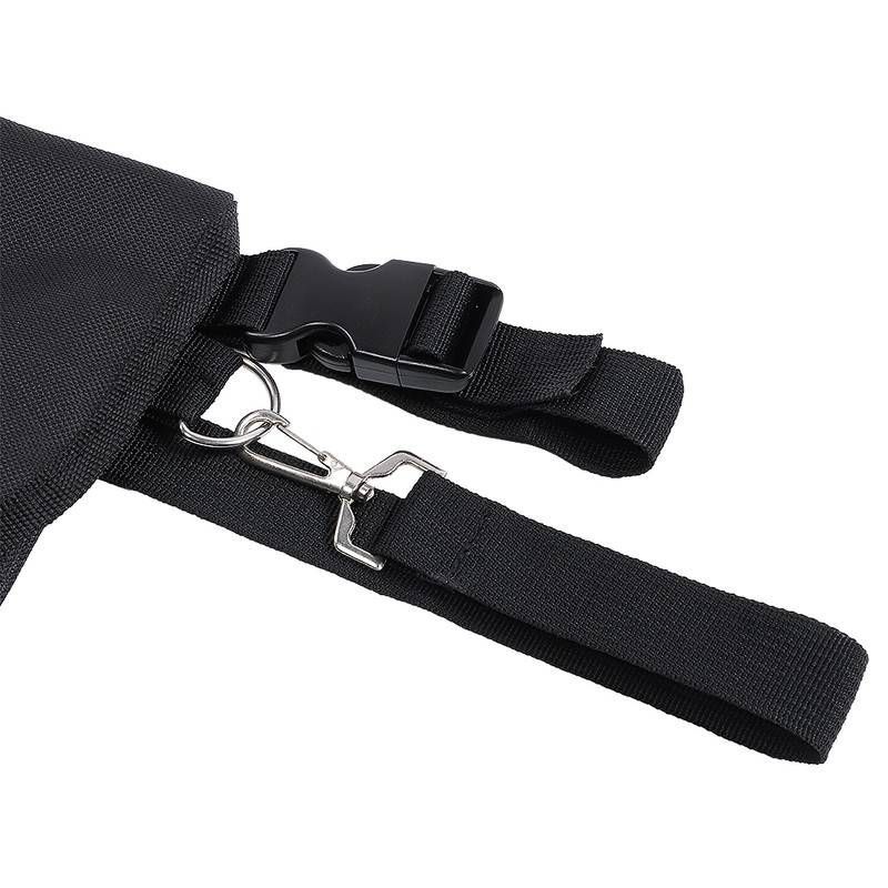 43x35.5cm Black Wear Resistant Oxford Cloth Storage Bag Organizer for