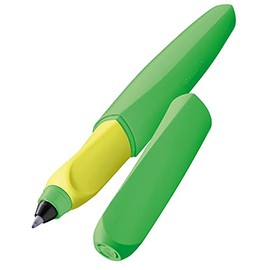 Pelikan Twist, Universal Fountain Pen for Right- and Left-Handed People Rollerball Pen. neon Green