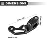 Motoforti Universal Motorcycle Front Brake Line Hose Clamp, Aluminum Alloy,