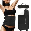 Massage Belt Castor Oil Kit, 2 Pieces Removable TPU Castor