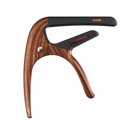 Capo for Acoustic Guitar, Guitar Capo for Electric Guitar, Ukulele and String Instruments, Guitar Capo, Guitar Kapo, Guitar Clamp (Rosewood)