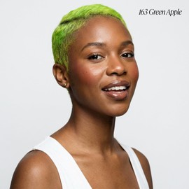 Adore Semi Permanent Hair Color, 163 Green Apple, 4 Fl Oz