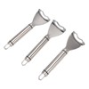 3pcs Stainless Steel Corn Cutter Peeler Safe Quick Clean Comfortable