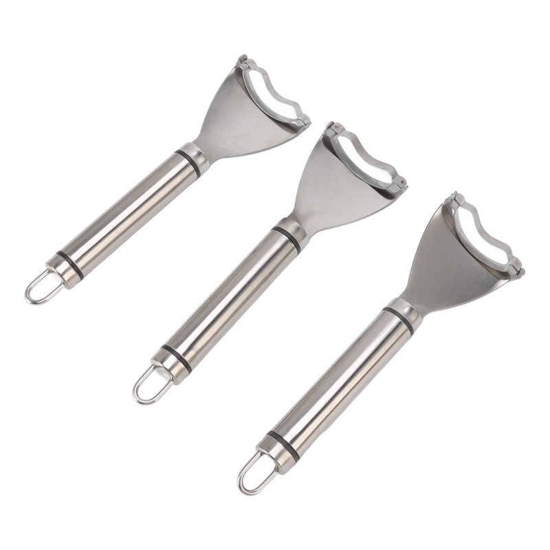 3pcs Stainless Steel Corn Cutter Peeler Safe Quick Clean Comfortable